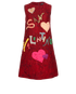 Dolce & Gabbana San Valentino Dress, front view