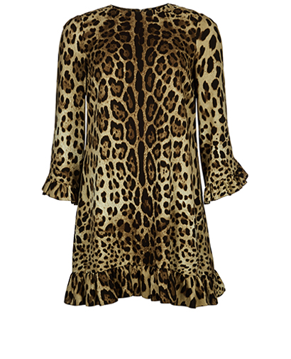 Dolce & Gabbana Leopard Print Dress, front view