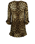 Dolce & Gabbana Leopard Print Dress, back view