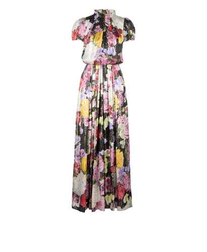 Dolce & Gabbana Floral Lame' Maxi Dress, front view