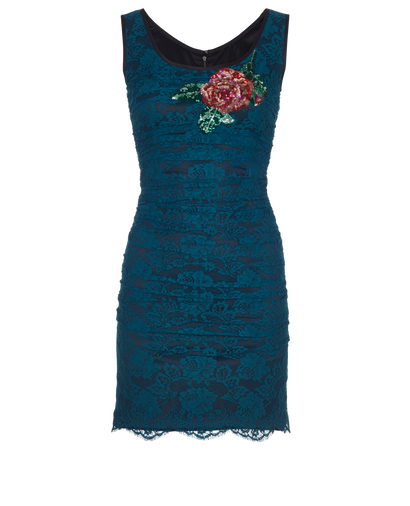 Dolce & Gabbana Bodycon Lace Dress, front view