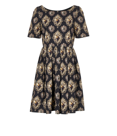 Dolce & Gabbana Sacred Heart Print Dress, front view