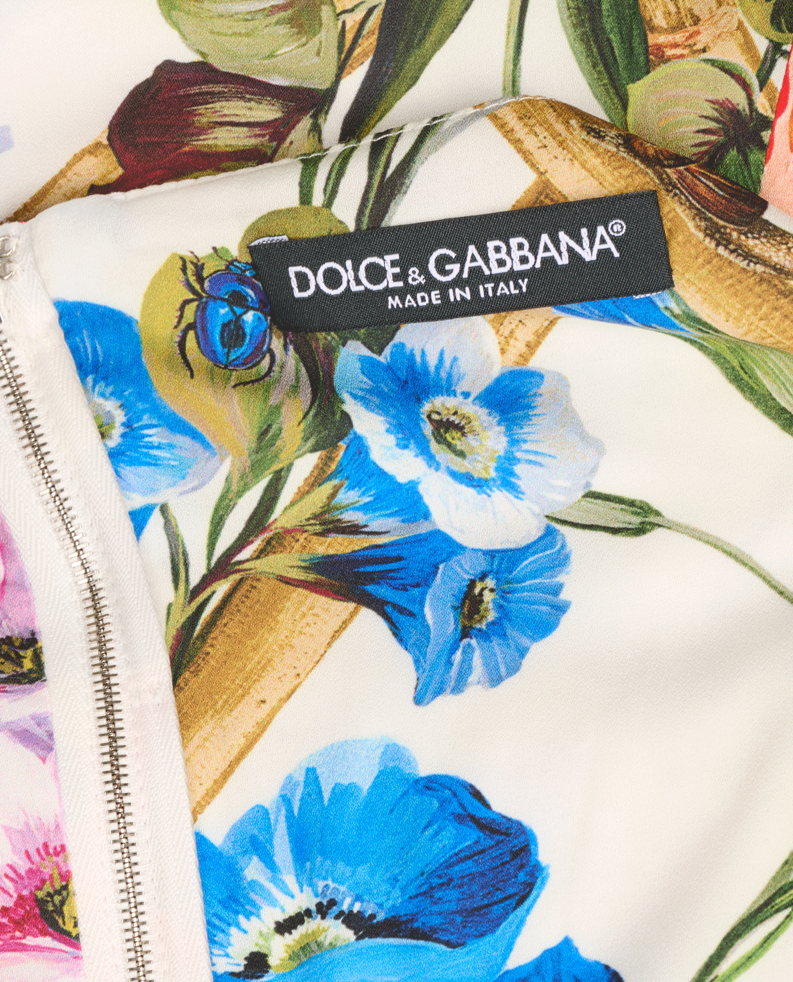 Dolce & Gabbana Floral Sleeveless Dress, &pound;175, Clothing, White, Lace (Cotton), Other view