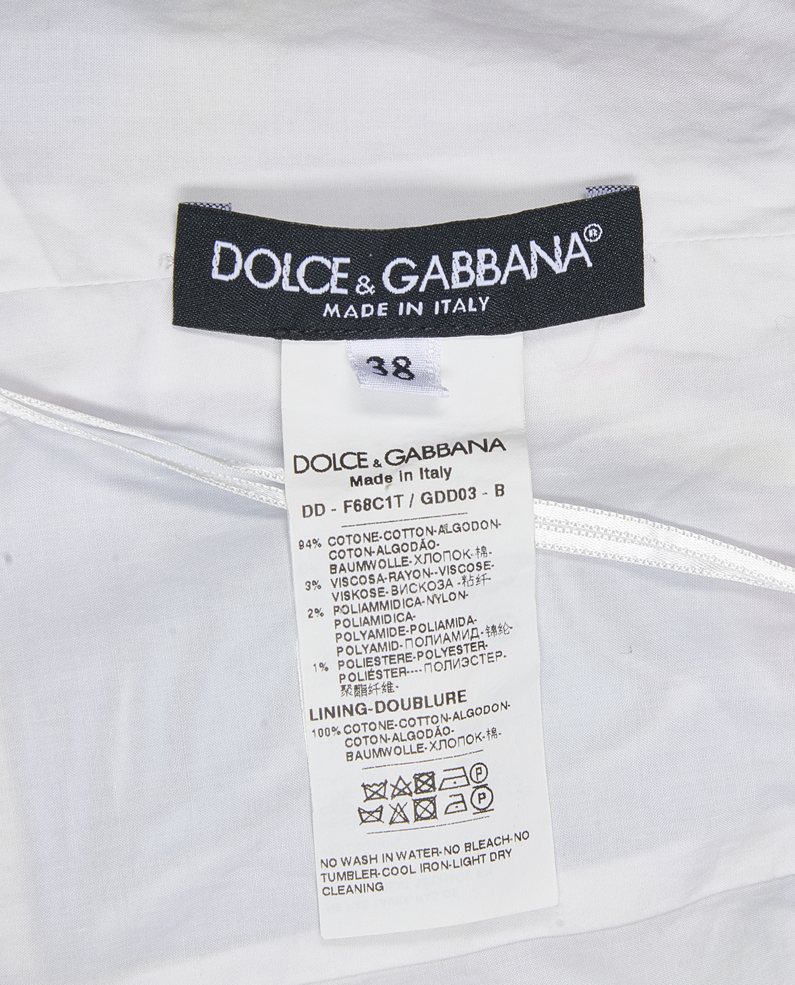 Dolce & Gabbana Majolica Print Square Neck Dress, &pound;450, Clothing, Blue/Orange/White, Cotton, Other view