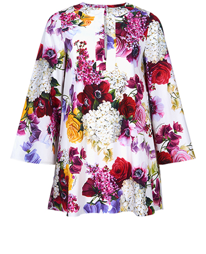 Dolce & Gabbana Long Floral Dress, front view