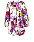 Dolce & Gabbana Long Floral Dress, back view