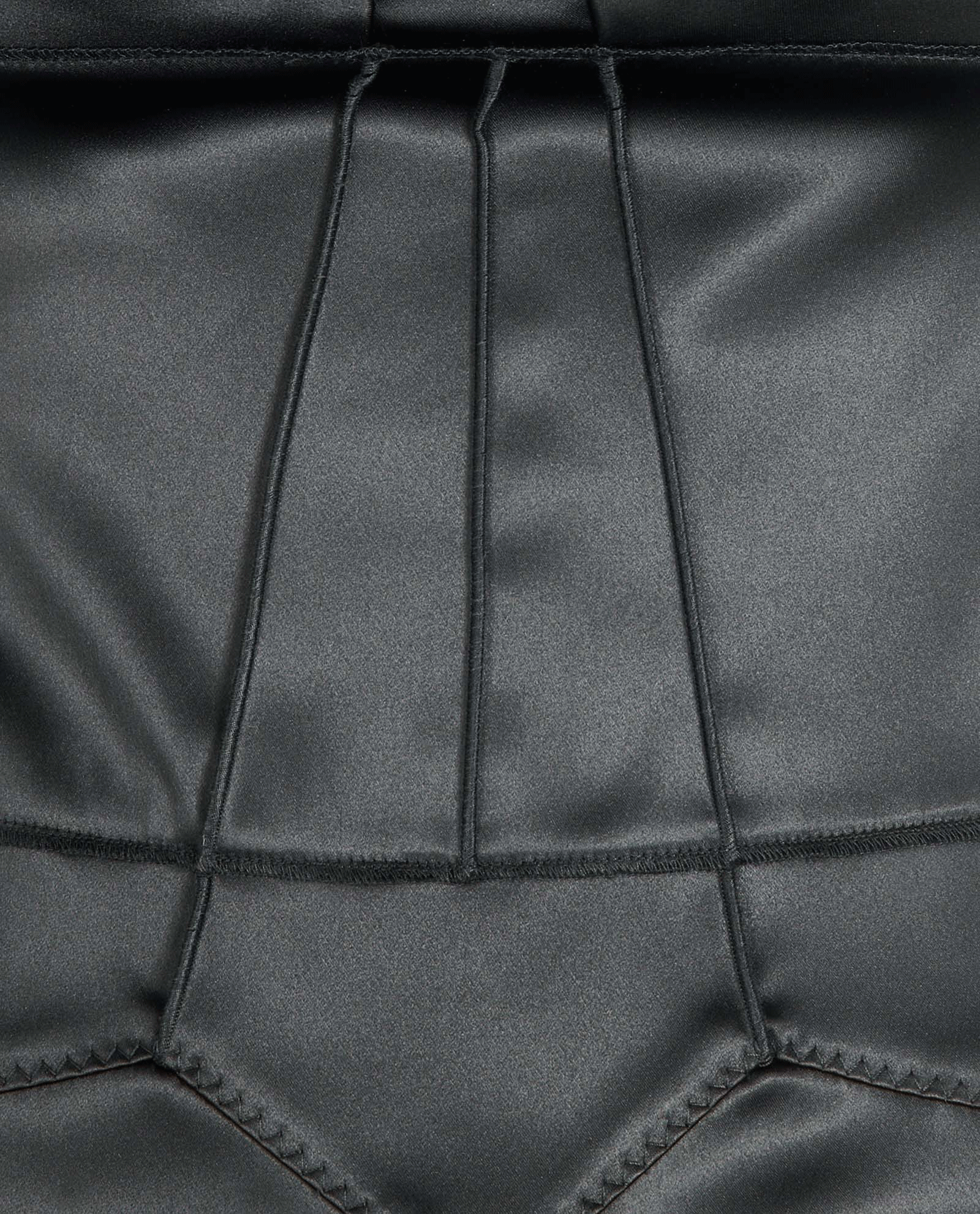 Dolce and Gabbana Corset Detail Midi Dress, &pound;290, Clothing, Black, Satin, Other view