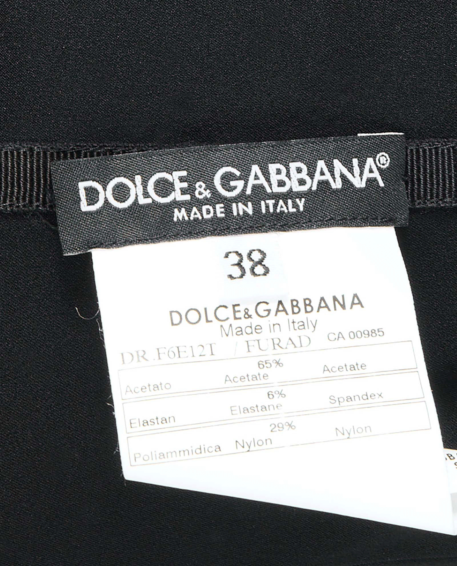 Dolce and Gabbana Corset Detail Midi Dress, &pound;290, Clothing, Black, Satin, Other view