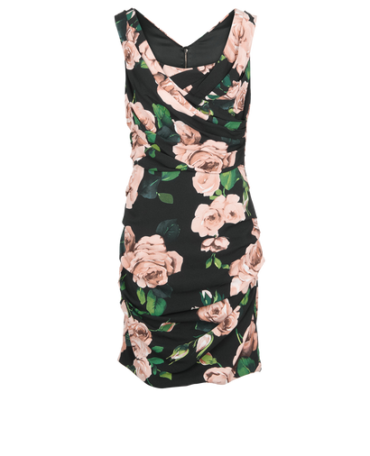 Dolce & Gabbana Roses Midi Dress, front view