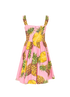 Dolce & Gabbana Pineapple Dress, back view
