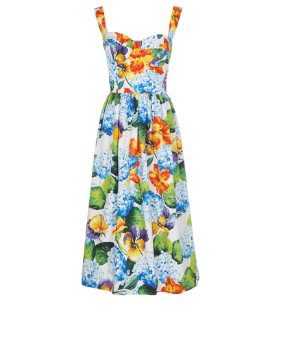 Dolce & Gabbana Flower Print Dress, front view