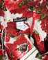 Dolce & Gabbana Anemone Mini Dress, &pound;350, Clothing, Red/White, Cotton, Other view