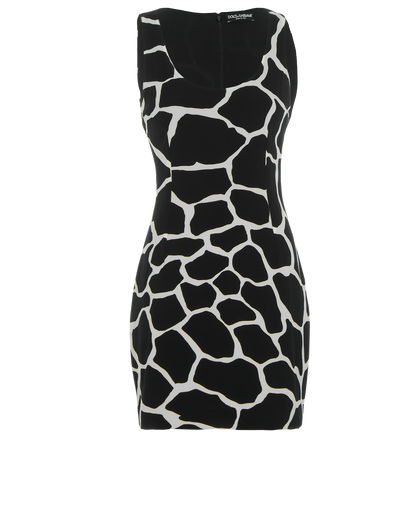 Dolce & Gabbana Giraffe Print Dress, front view