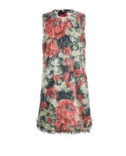 Dolce & Gabbana Floral Sleeveless Dress, Poly, Multi, UK10, 3*