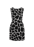Dolce & Gabbana Giraffe Print Dress, front view