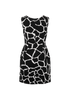Dolce & Gabbana Giraffe Print Dress, back view