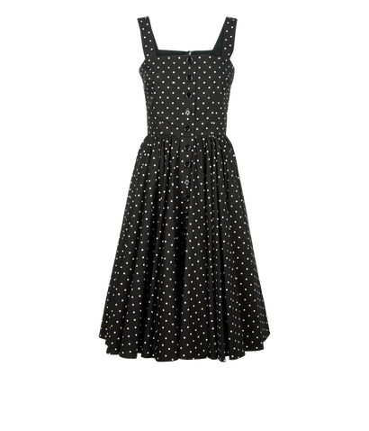 Dolce & Gabanna Polka Dot Midi Dress, front view