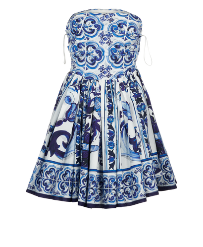 Dolce & Gabbana Majolica Print Dress, front view
