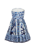 Dolce & Gabbana Majolica Print Dress, back view