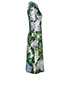Dolce and Gabbana Hydrangea Print Dress, side view