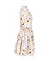 Dolce & Gabbana Drawing Printed Dress, side view