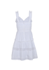 Dolce & Gabbana Mini Dress, &pound;240, Clothing, White, Cotton, Back view