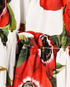 Dolce & Gabbana Floral Dress, £295, Clothing, Red/White, Cotton, Other view