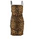 Dolce and Gabbana Leopard Print Dress, front view