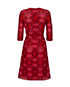 Dolce & Gabbana Lace Overlay Dress, back view