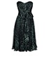 Dolce & Gabbana Strapless Leopard Print Dress, front view