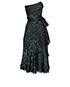 Dolce & Gabbana Strapless Leopard Print Dress, side view