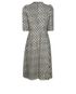 Dolce & Gabbana Houndstooth Tweed Dress, back view