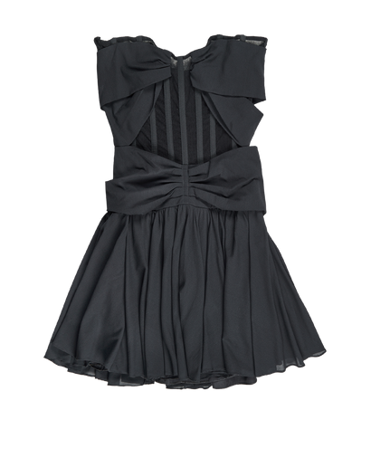 Dolce & Gabbana Mini Dress, &pound;450, Clothing, Black, Silk, Front view