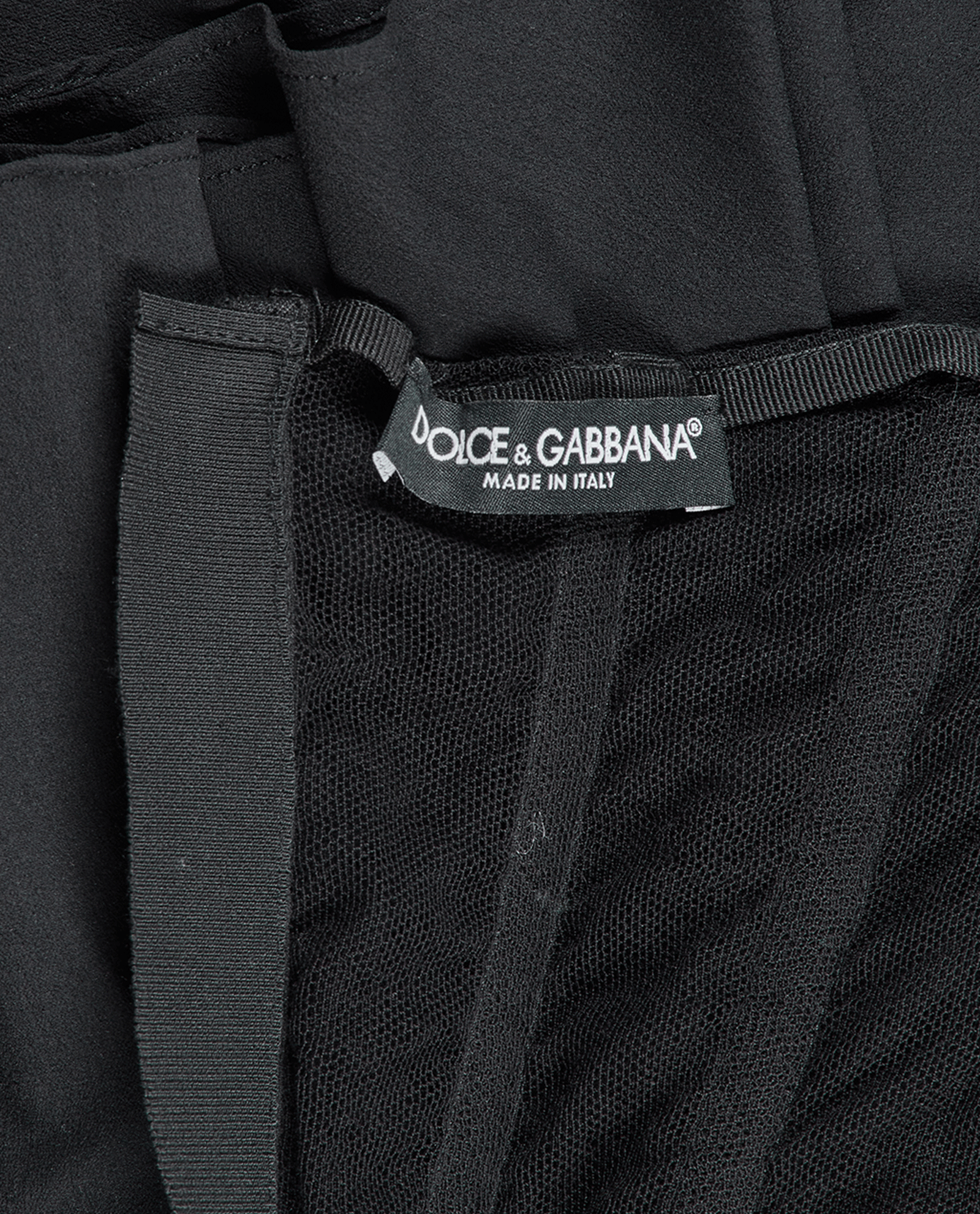 Dolce & Gabbana Mini Dress, &pound;450, Clothing, Black, Silk, Other view