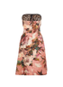 Dolce & Gabbana Floral Bustier Dress, back view