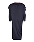 Dries Van Noten Embellished Long Sleeve Dress, back view