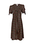 DVF Asymmetrical Pattern Dress, front view