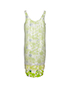 Diane Von Furstenberg Sleeveless Sequins Dress, back view