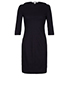 Diane Von Furstenberg Boat Neck Dress, front view