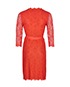 Diane Von Furstenberg Lace Wrap Dress, back view