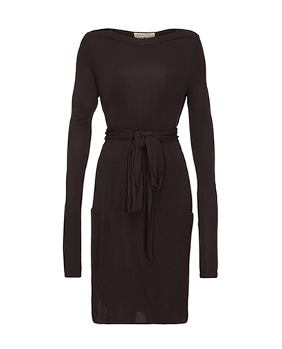 Emilio Pucci Long Sleeve Belted Dress, front view
