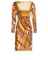 Emilio Pucci Belted Dress, back view