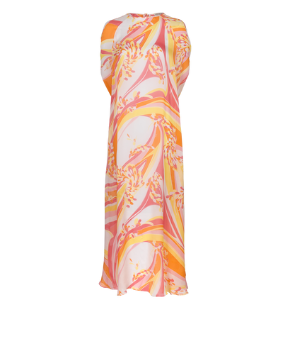 Emilio Pucci Printed Oversized Midi Dress, front view