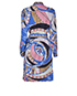 Emilio Pucci Multi Printed Dress, back view