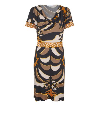 Emilio Pucci Cowl Neck Dress, front view