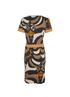 Emilio Pucci Cowl Neck Dress, back view
