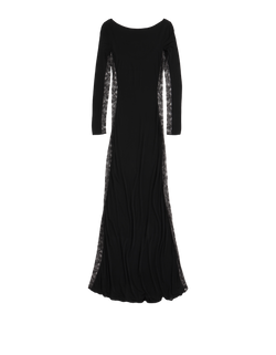 Emilio Pucci Maxi Dress, Viscose, Black, UK8, 3*