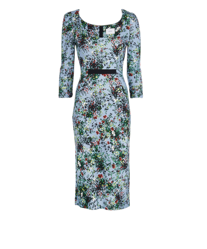 Erderm Floral Midi Dress, front view