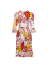 Erdem Flower Print Midi Dress, back view