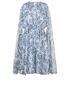 Erdem Floral Cape Dress, &pound;120, Clothing, Blue, Chiffon (Silk), Front view